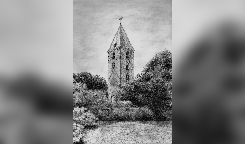 De kerktoren van Oud-Leusden.
