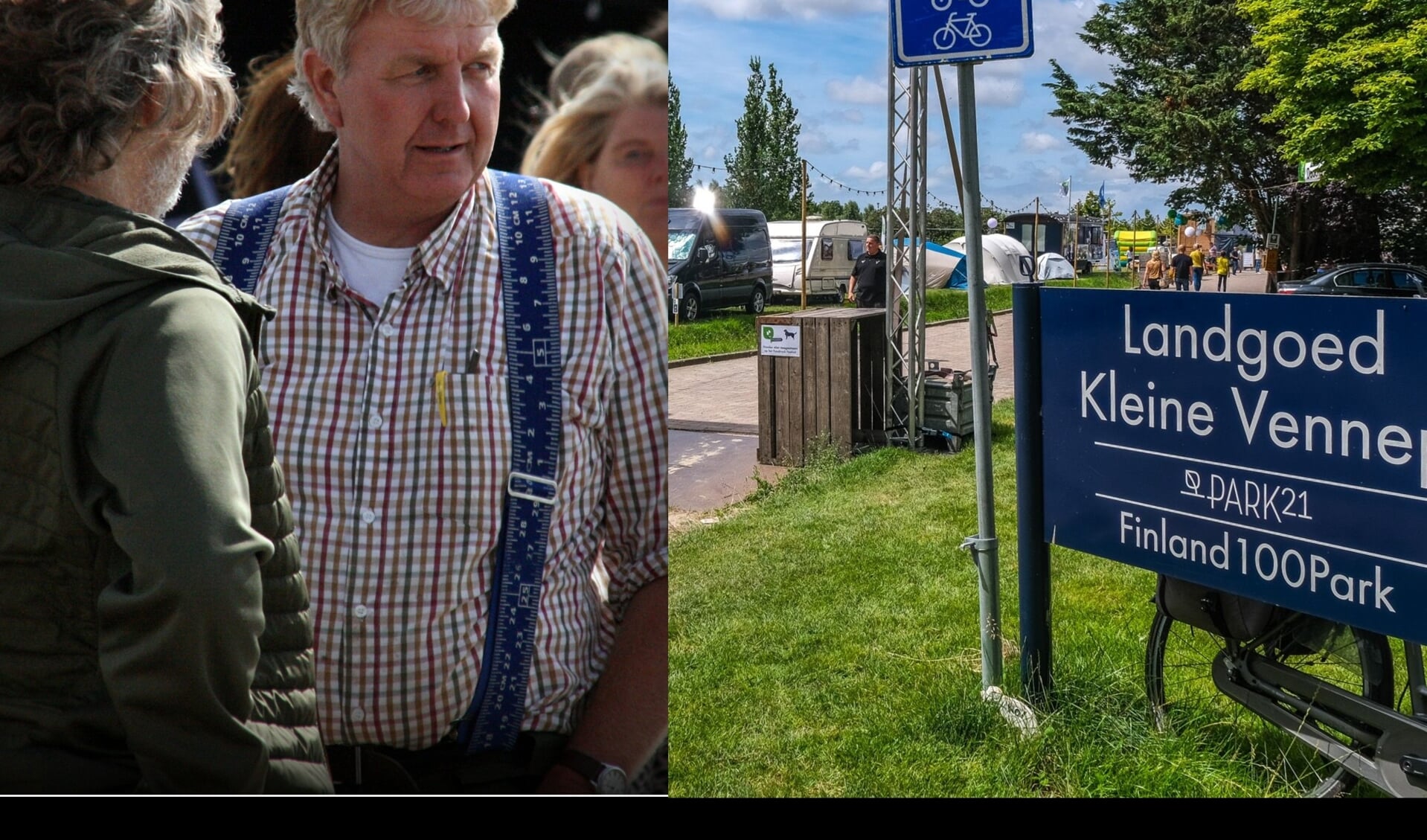 Dirk Molenaar tijdens de onlangs gehouden Zomerweken in Park 21. 