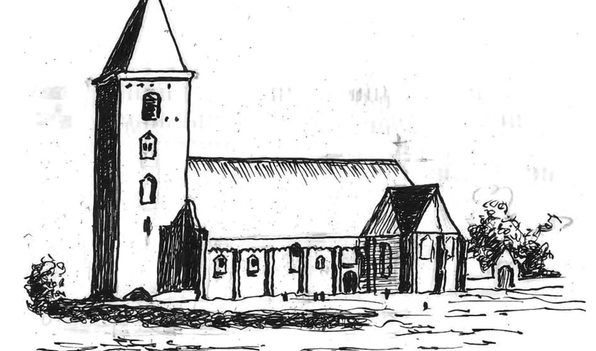 De kerk van Oud-Leusden.