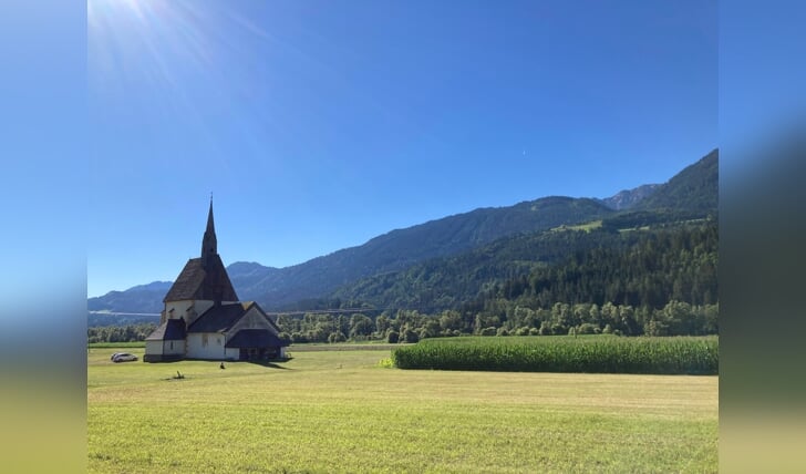 Foto gemaakt in Dellach im Drautal (Oostenrijk).