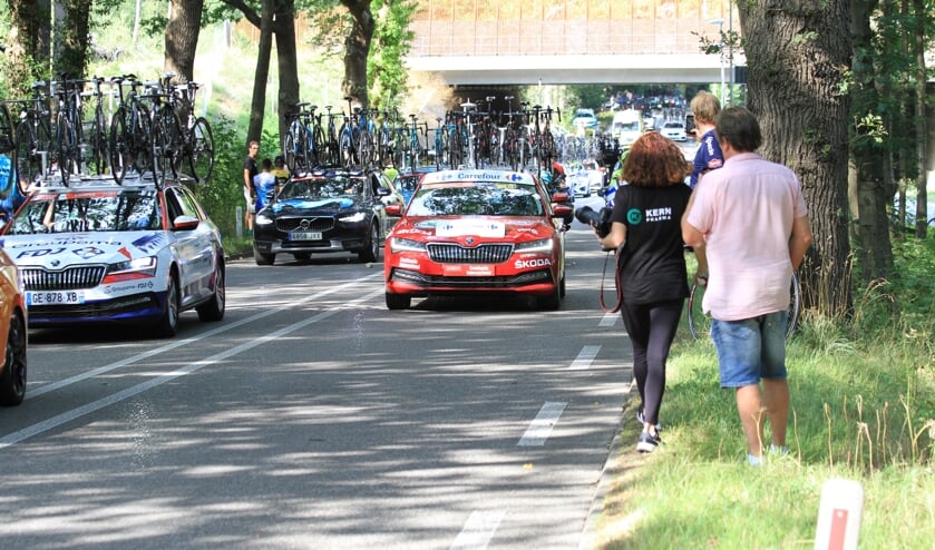 Bij het ecoduct tussen Maarn en Doorn.