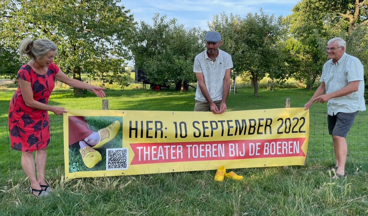 v.l.n.r. Margreet Feenstra, Erick Schoenmakers, Pol van Loock