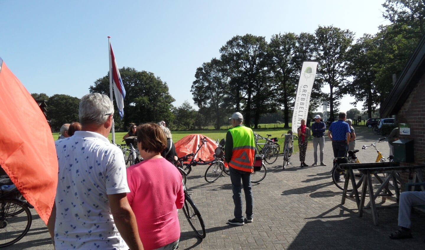Verzamelen voor de start