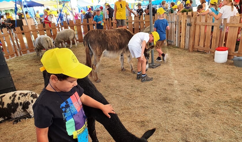 Woensdag was het ook 'dierendag' bij Kinderdorp.