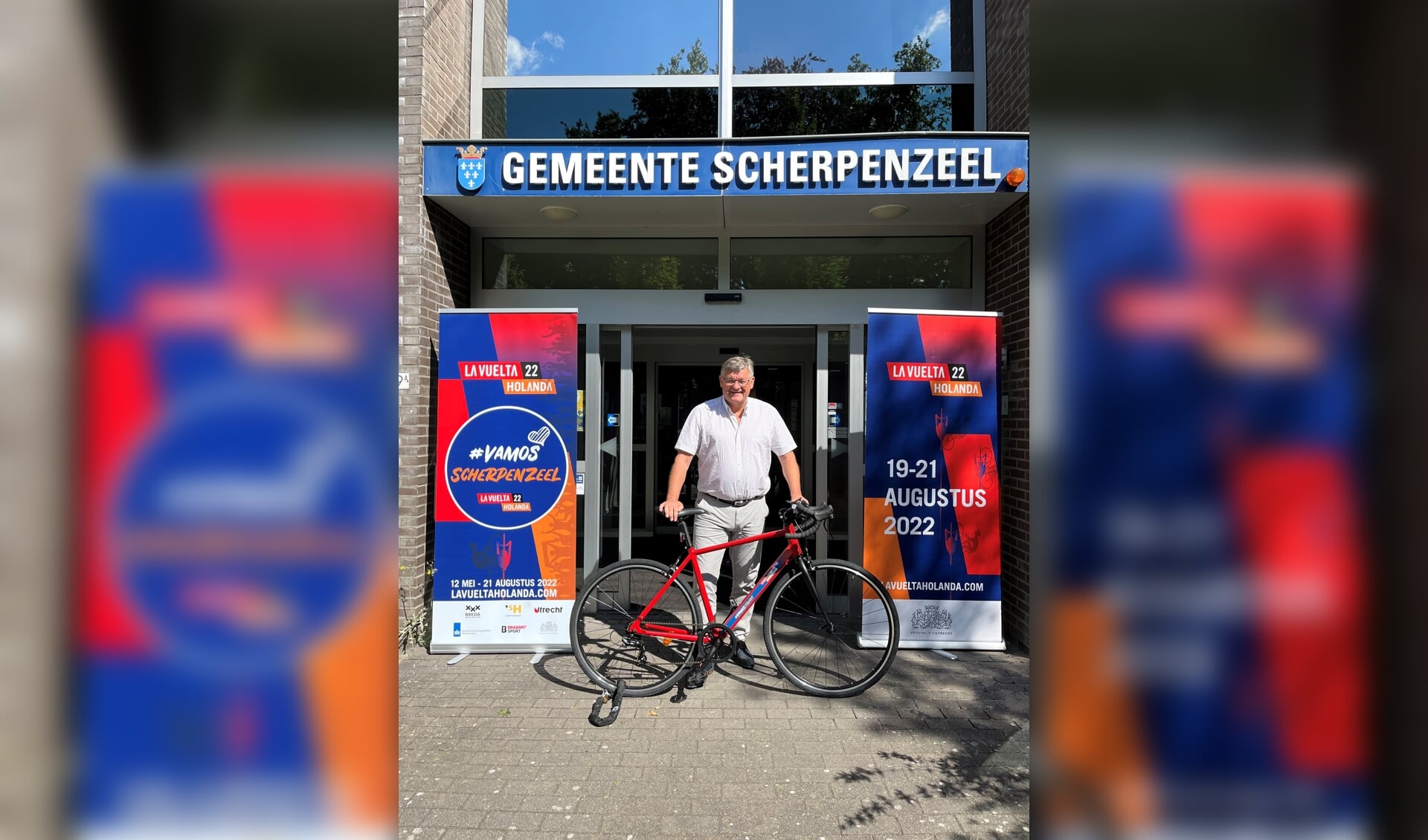 Wethouder Henk Vlastuin over de Vuelta in Scherpenzeel: ,,Gezamenlijk maken we er een prachtig en dorpsbreed evenement van.''