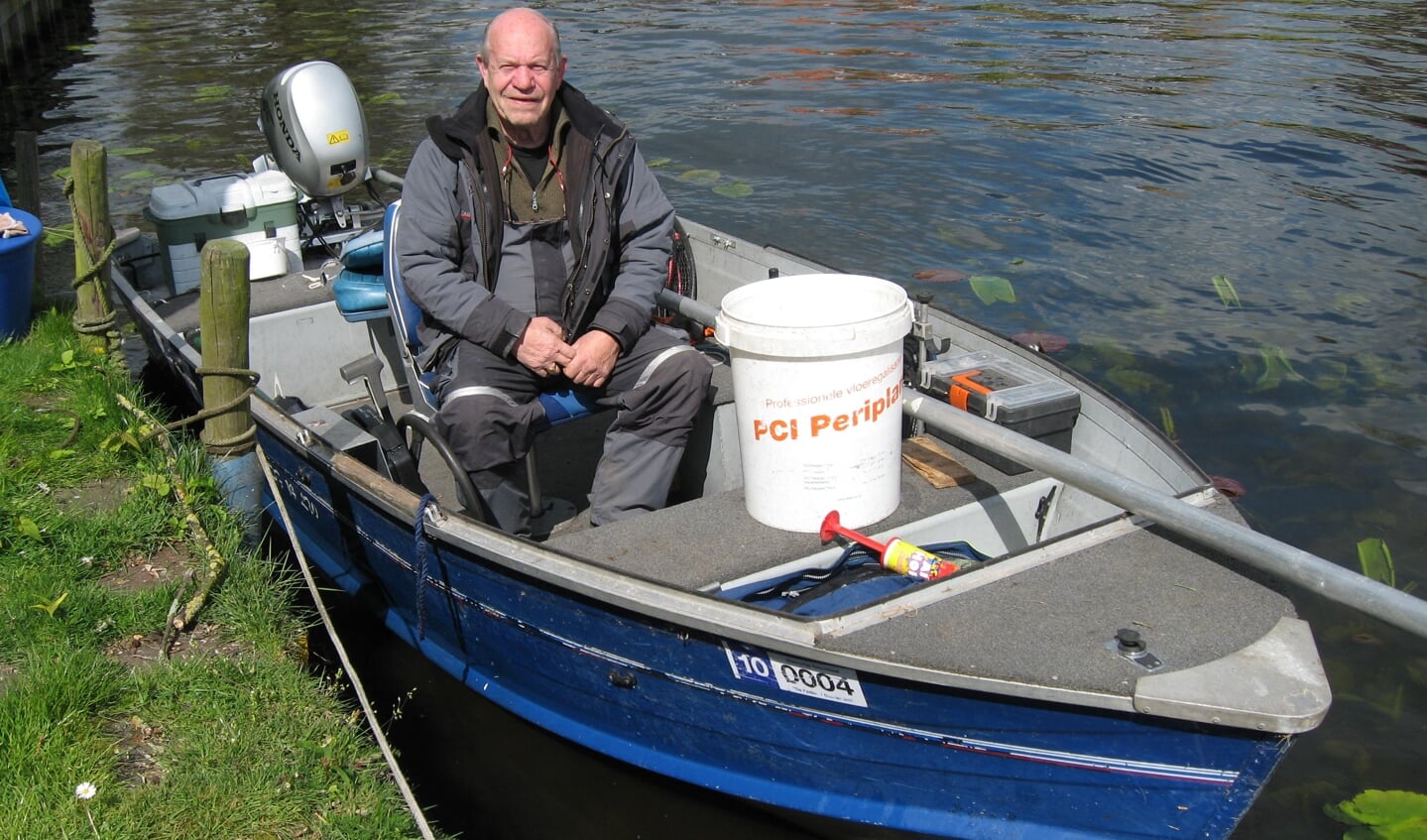 John Rozing wint bij de boten met 2810 gram