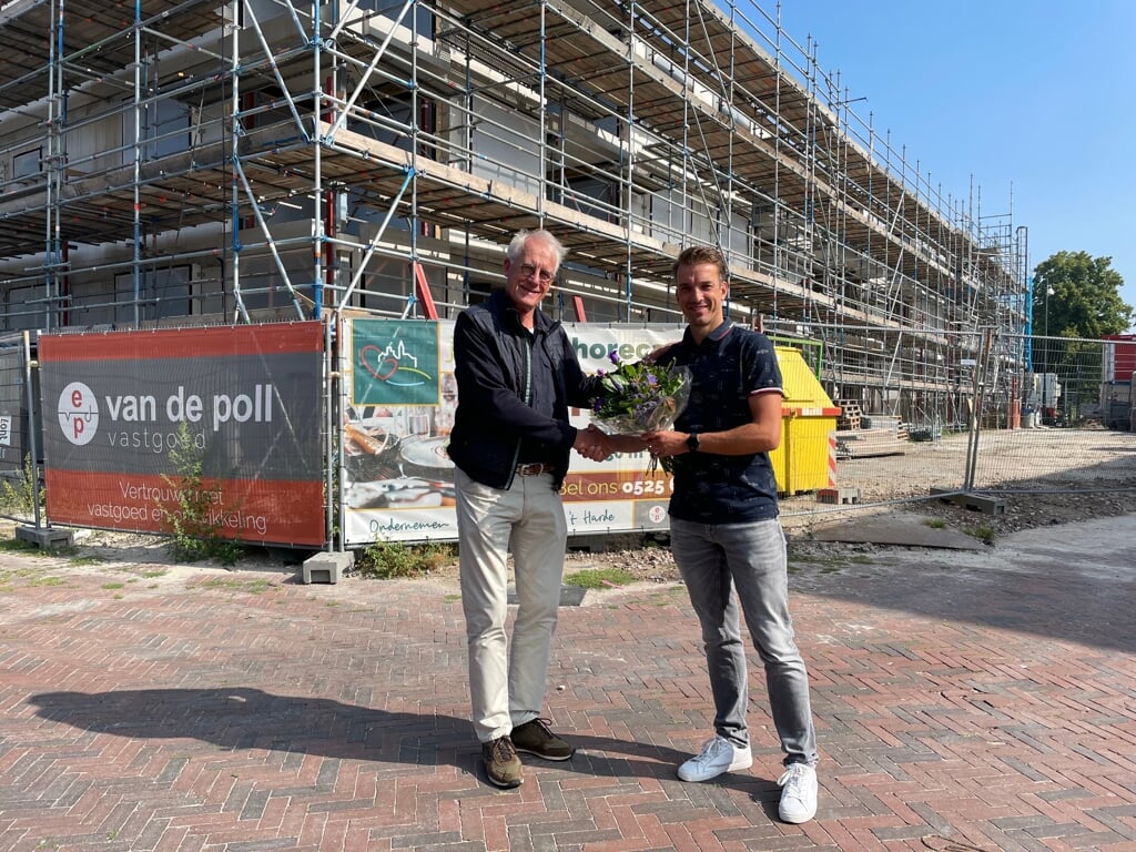 Ton Heddema (links - Van der Zee Stichting) en Marcel van 't Hul (Business Club NV).