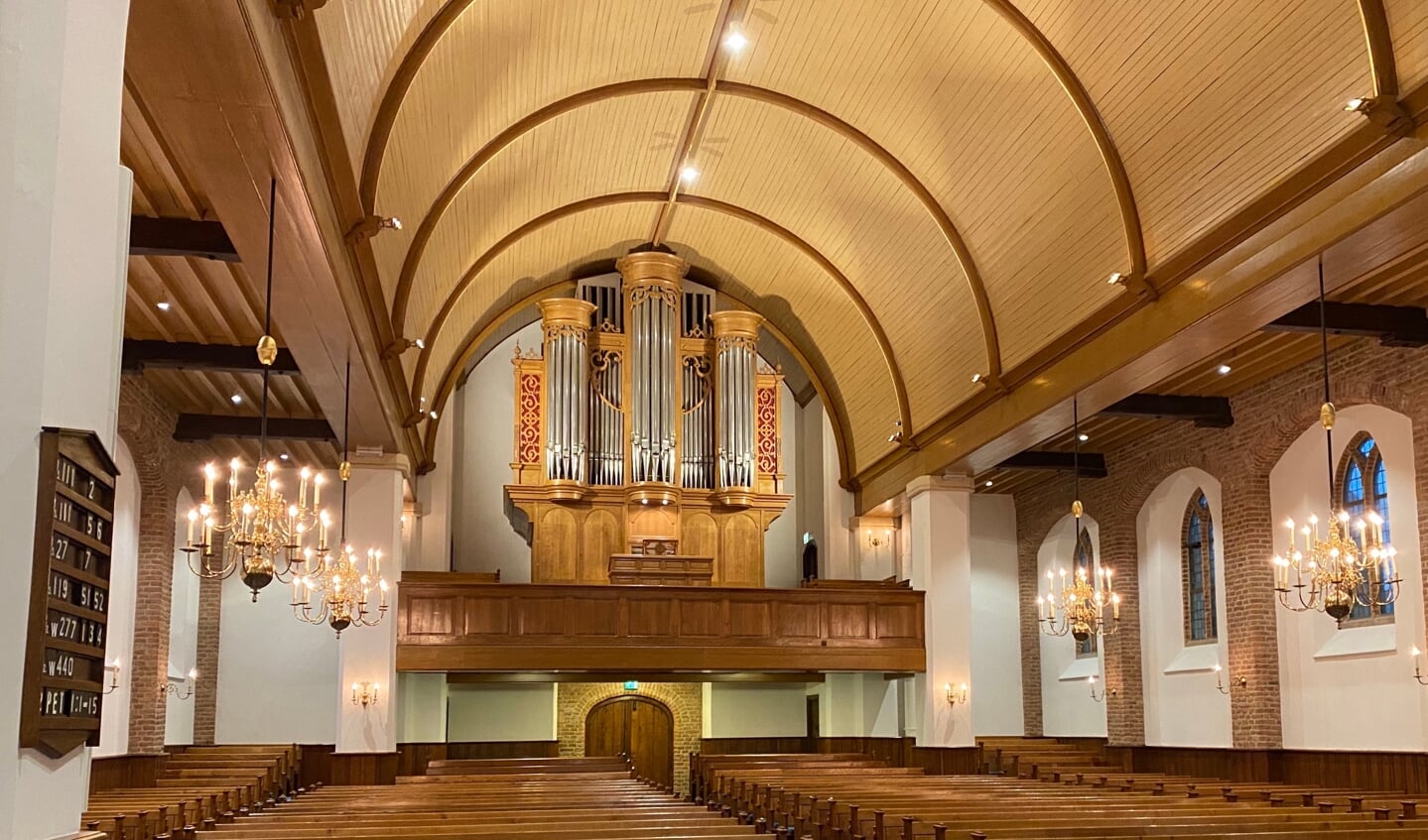 Het Adema-orgel in de Grote Kerk te Scherpenzeel