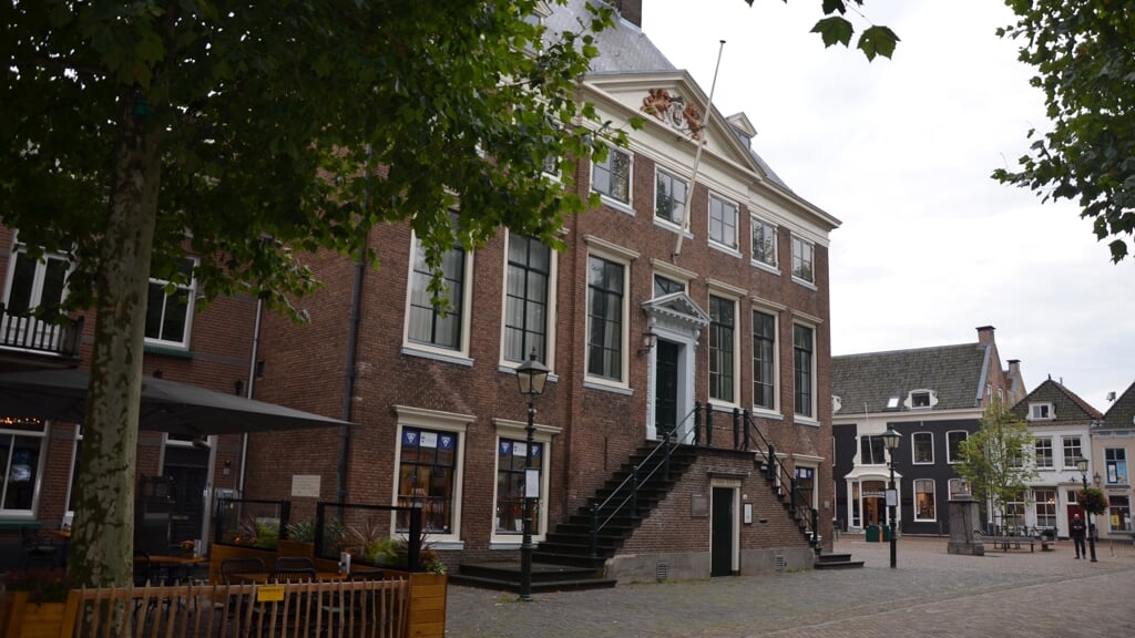 Het oude Stadhuis op Markt 24 in Wijk bij Duurstede