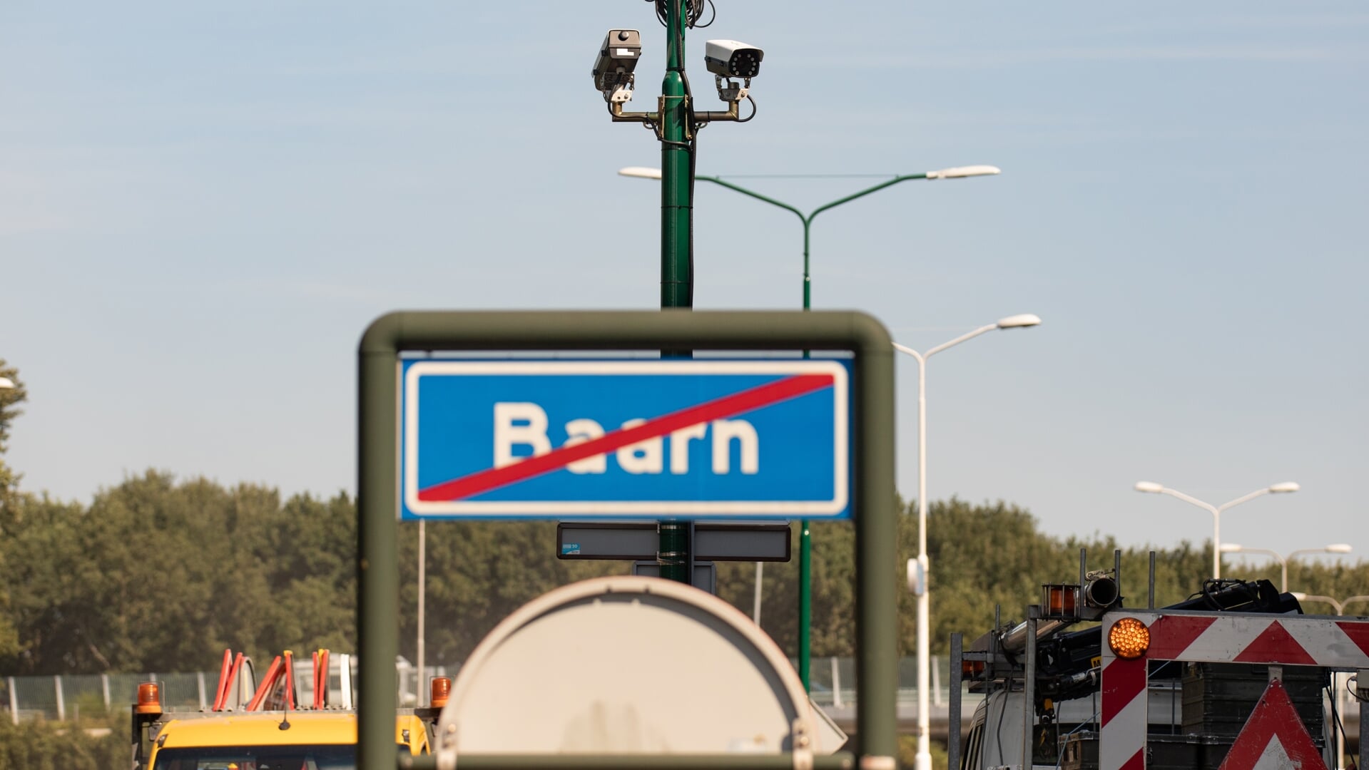 ANPR camera’s geplaatst om criminaliteit tegen te gaan in Baarn en Soest. 