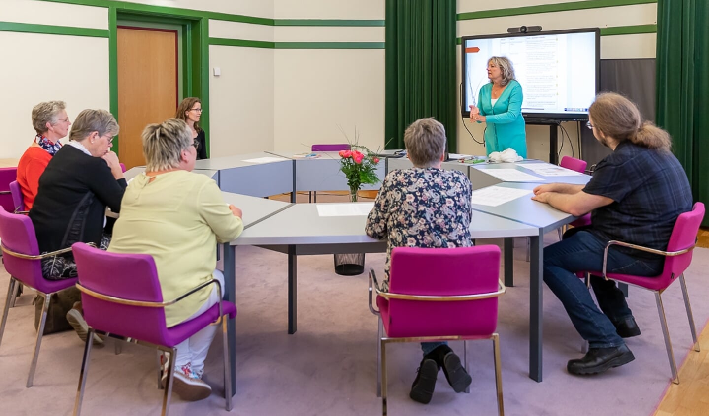 Adempauze in de Bibliotheek