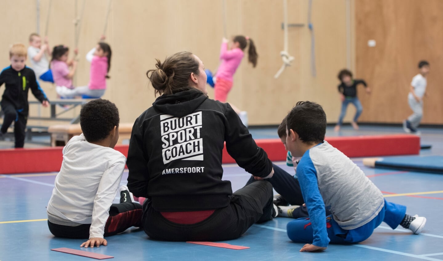'Al met al worden er wekelijks zo'n 150 activiteiten georganiseerd door het team buurtsportsportcoaches.'