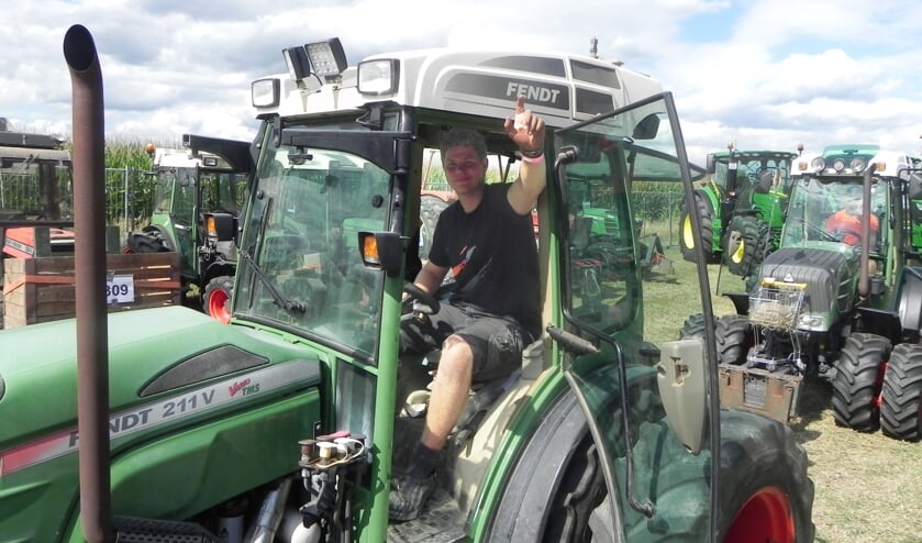 Lex Westeneng uit Bunnik bestuurde een Fendt 2S en kwam uit in de standaardklasse 3,5 ton.