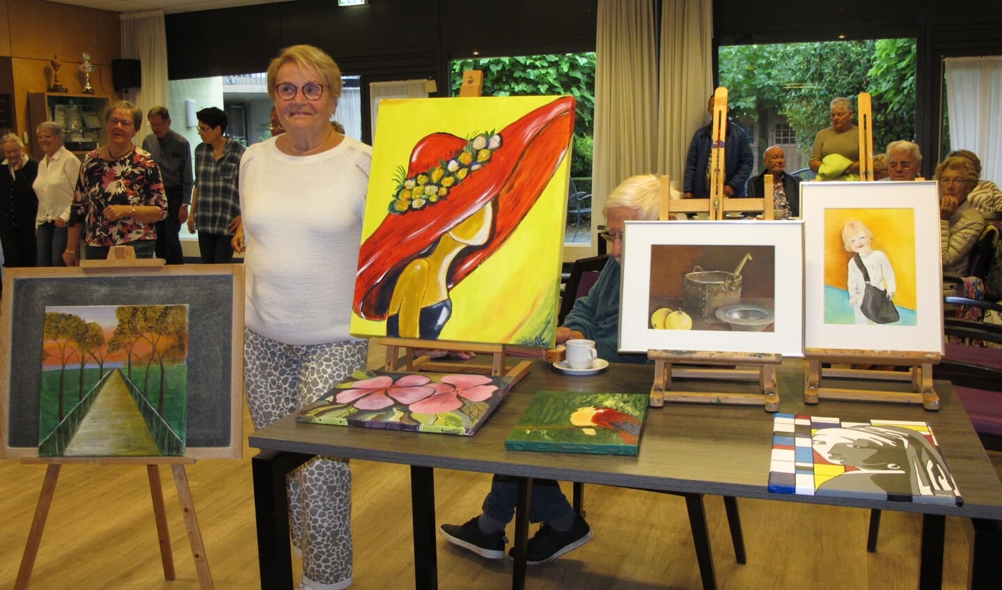 Nelleke de Gooijer bij de Kopperhof.