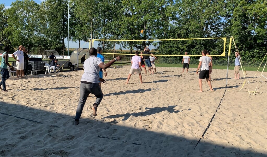 Asielzoekers doen graag mee met verschillende sporten