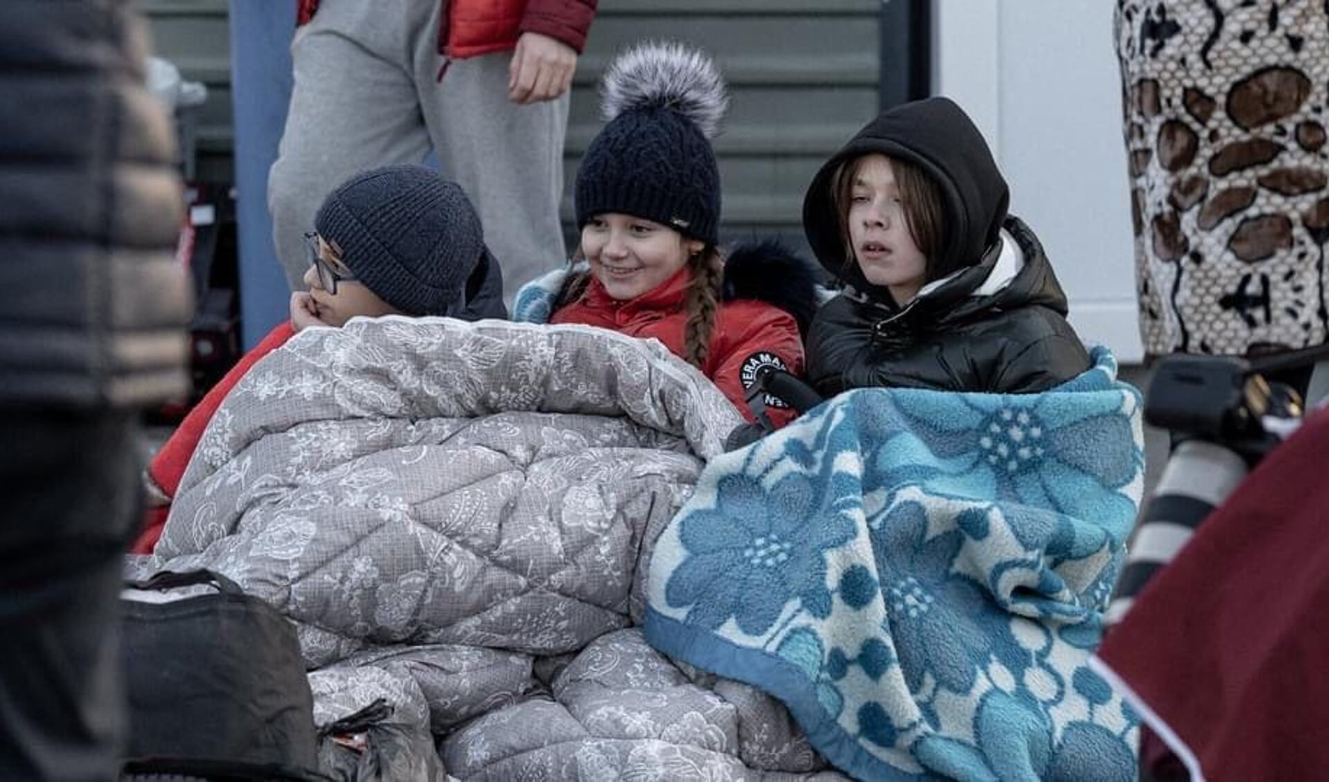 In Oekraïne is grote behoefte aan dekens, slaapzakken en dekbedden. 