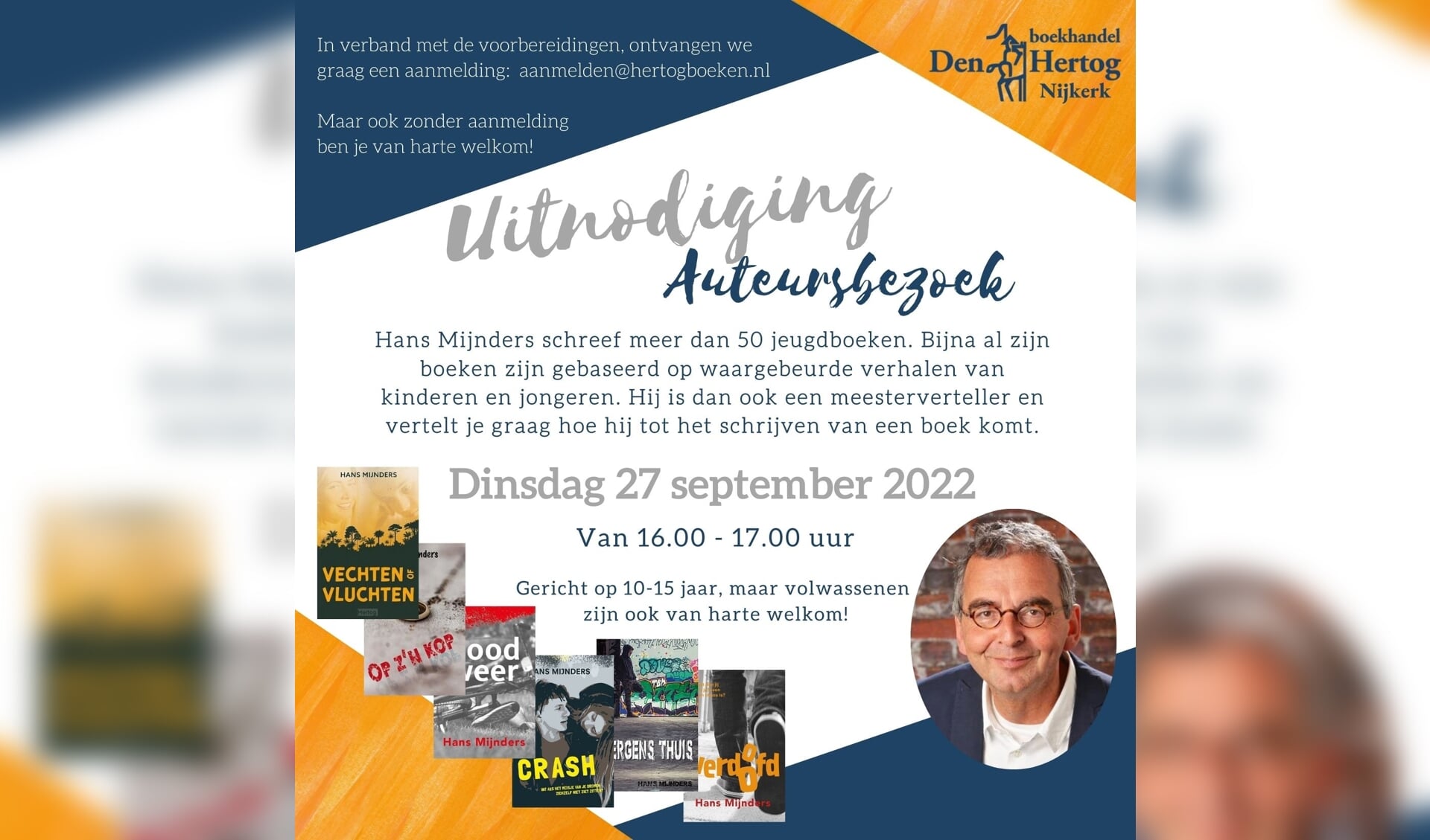 Uitnodiging Hans Mijnders