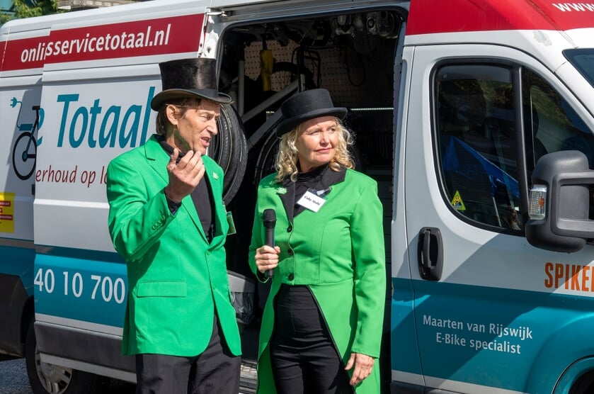 Pitstop met activiteiten op de afgesloten Stadring