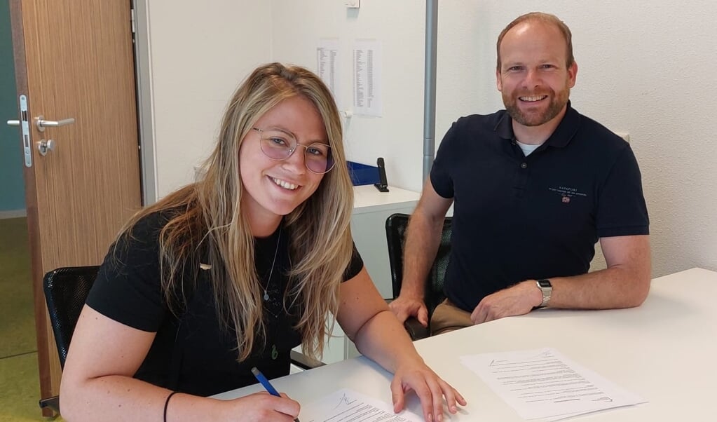 Danique is ook werkzaam voor een zorginstelling in Wezep. 