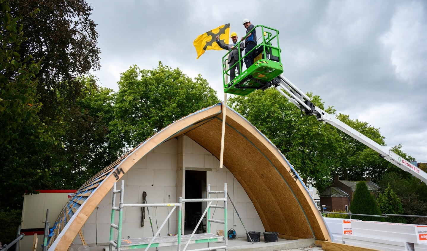 Hoogste punt onderkomen begraafplaats
