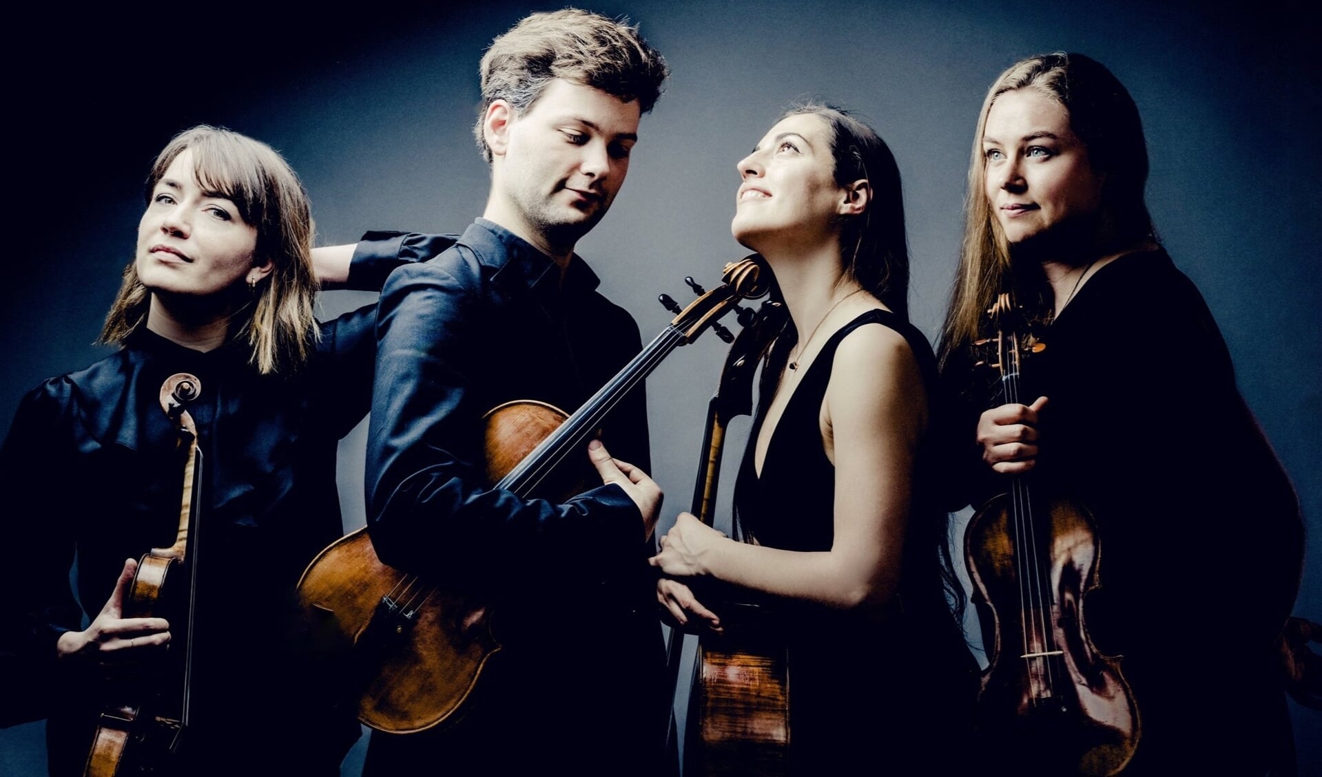 Het Barbican Quartet geeft zondag 11 december een benefietconcert