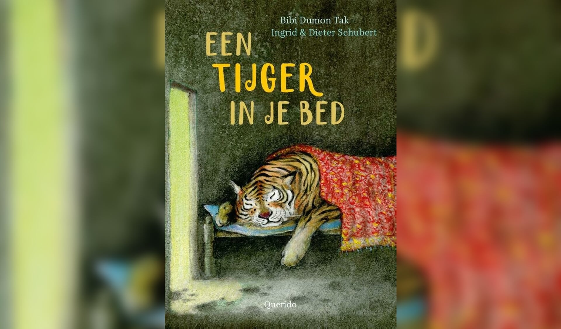 De Kinderboekenweek leestip van vandaag is 'Een tijger onder je bed’ van Bibi Dumon Tak.