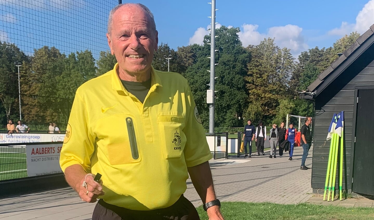 Frits de Groot is klaar voor een nieuwe wedstrijd onder zijn leiding.