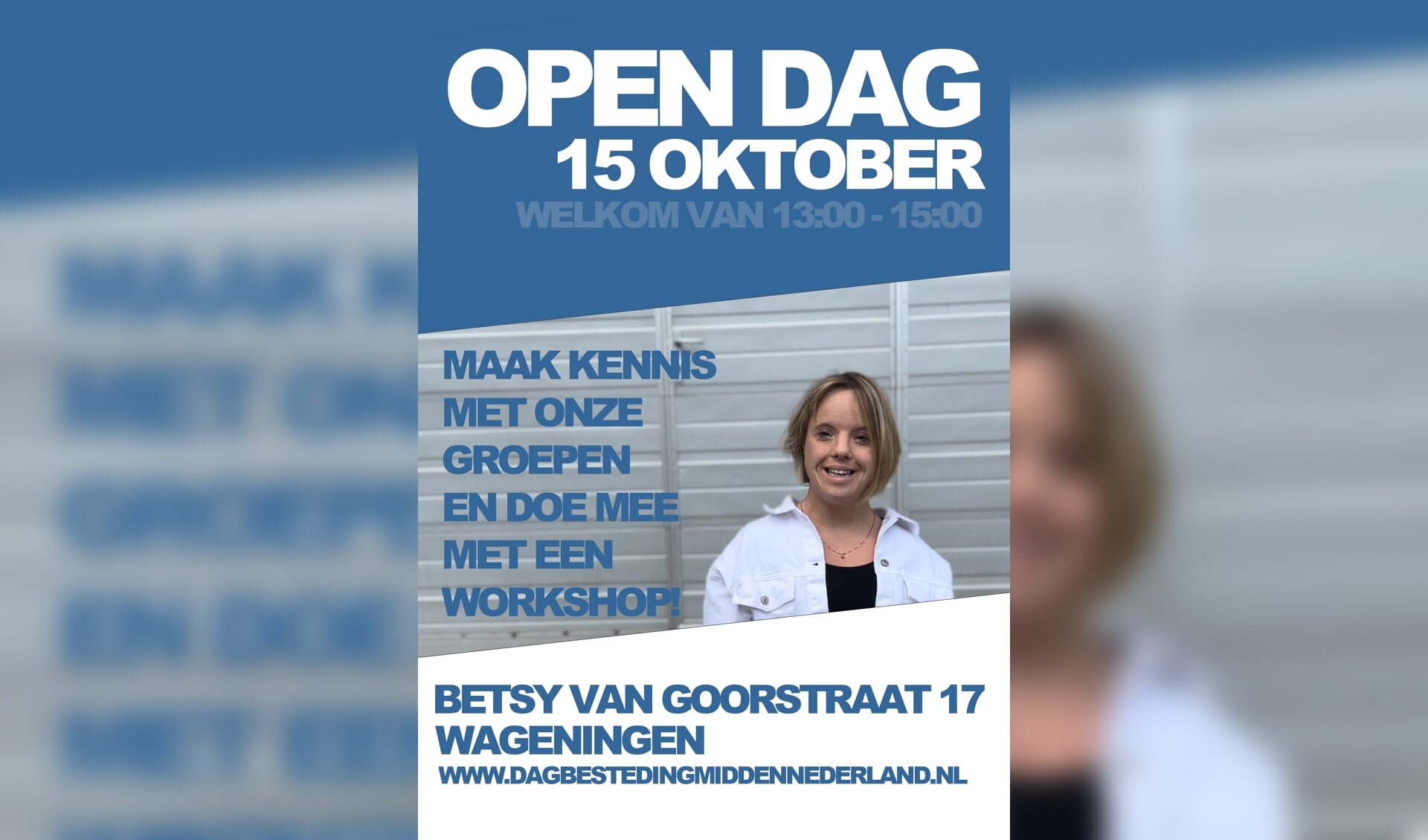 Open dag bij Dagbesteding Midden Nederland en Theater Tegendraads