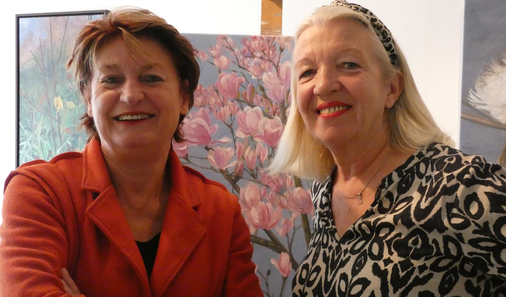 Wilma Luigjes en Trudi Willenborg organiseren al jarenlang de KunstKIjkRoute