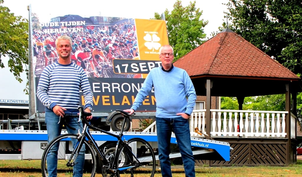 Gerhard en Gijsbert-Jan van de Pol hopen op een geslaagde revival van de Wielerronde Hoevelaken.

 