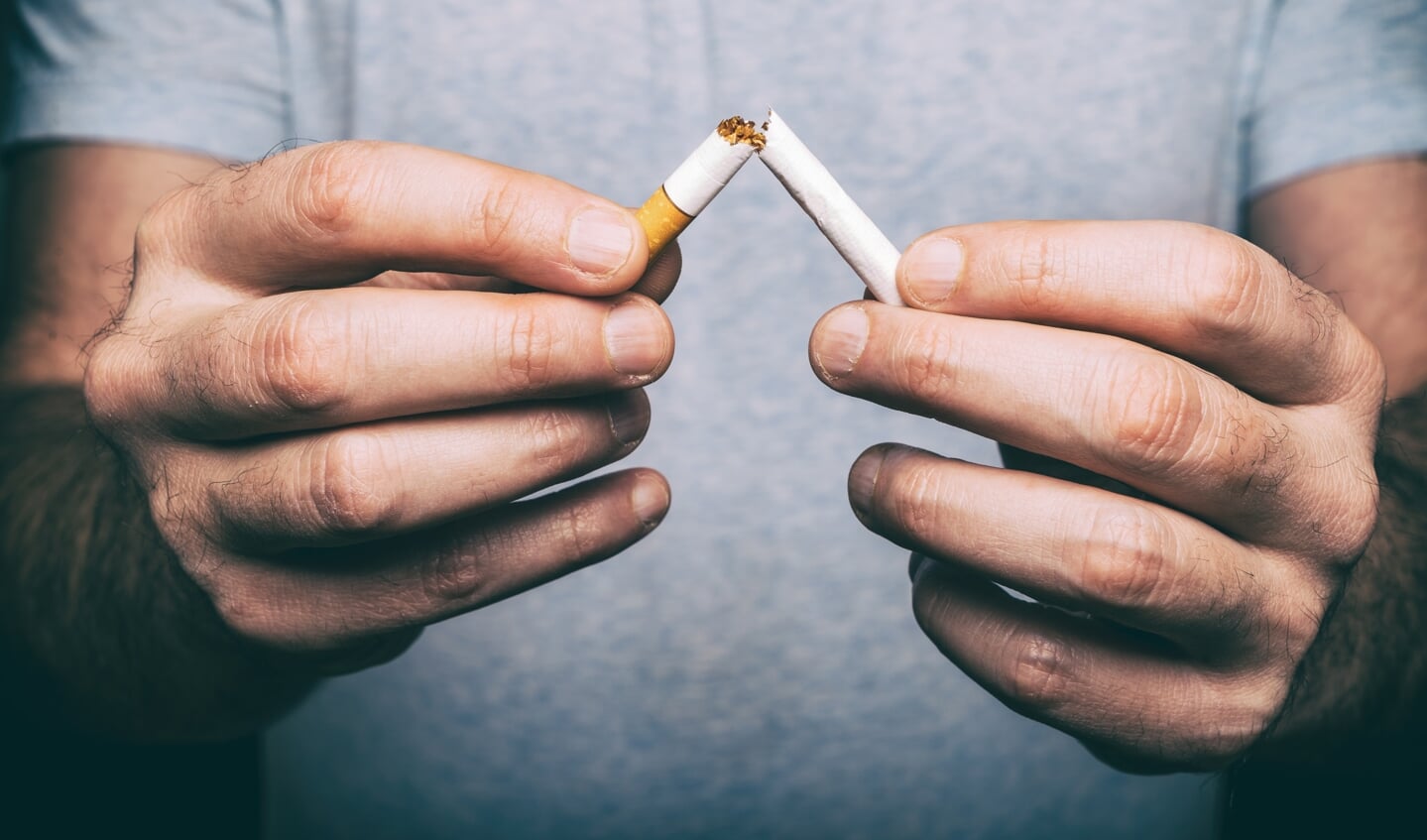  Stoppen met roken wordt makkelijker met het programma 'Rookvrij en Fitter'. 