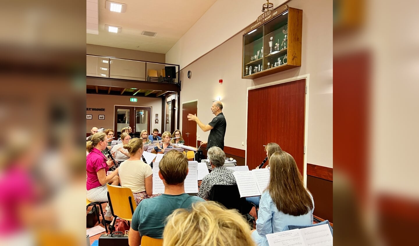 Het harmonieorkest is het seizoen voortvarend begonnen.