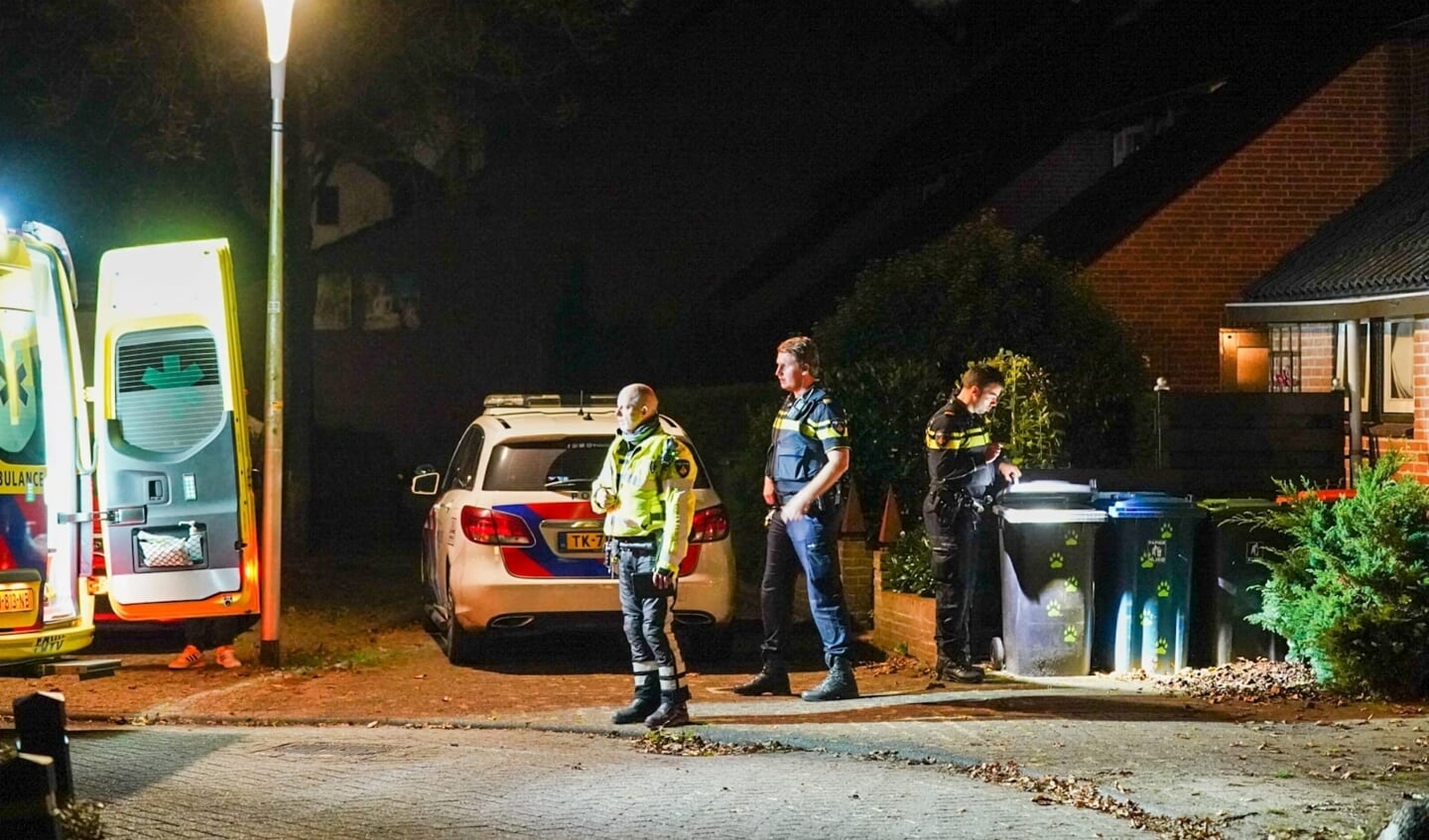 Beeld na de overval op 18 oktober 2021.