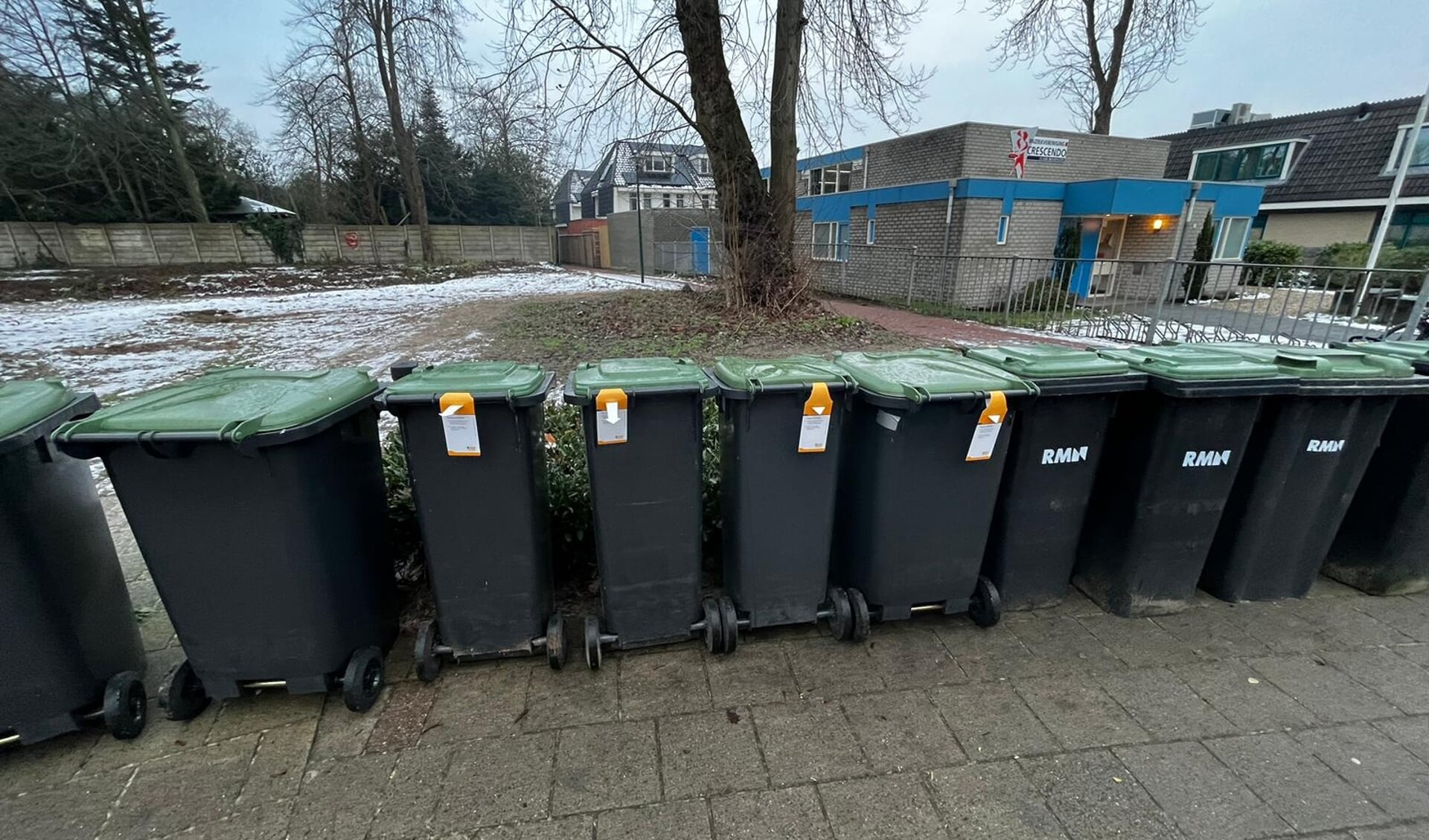 Nieuwe opstelplek Plataanlaan 