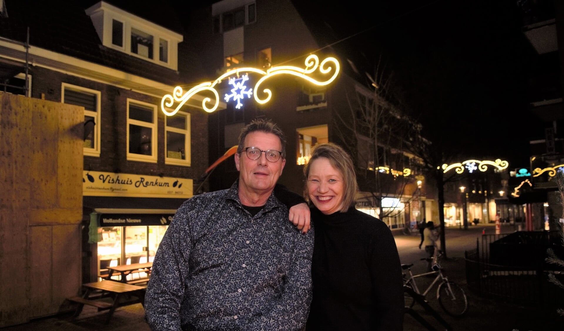 Anita van den Born en voorzitter Peter Snapper stoppen bij Ondernemersvereniging Renkum Centrum. “We kregen weinig feedback van winkeliers”