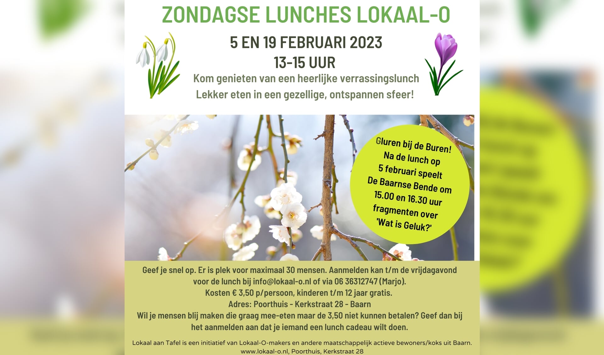 Lokaal aan Tafel: zondagse lunch