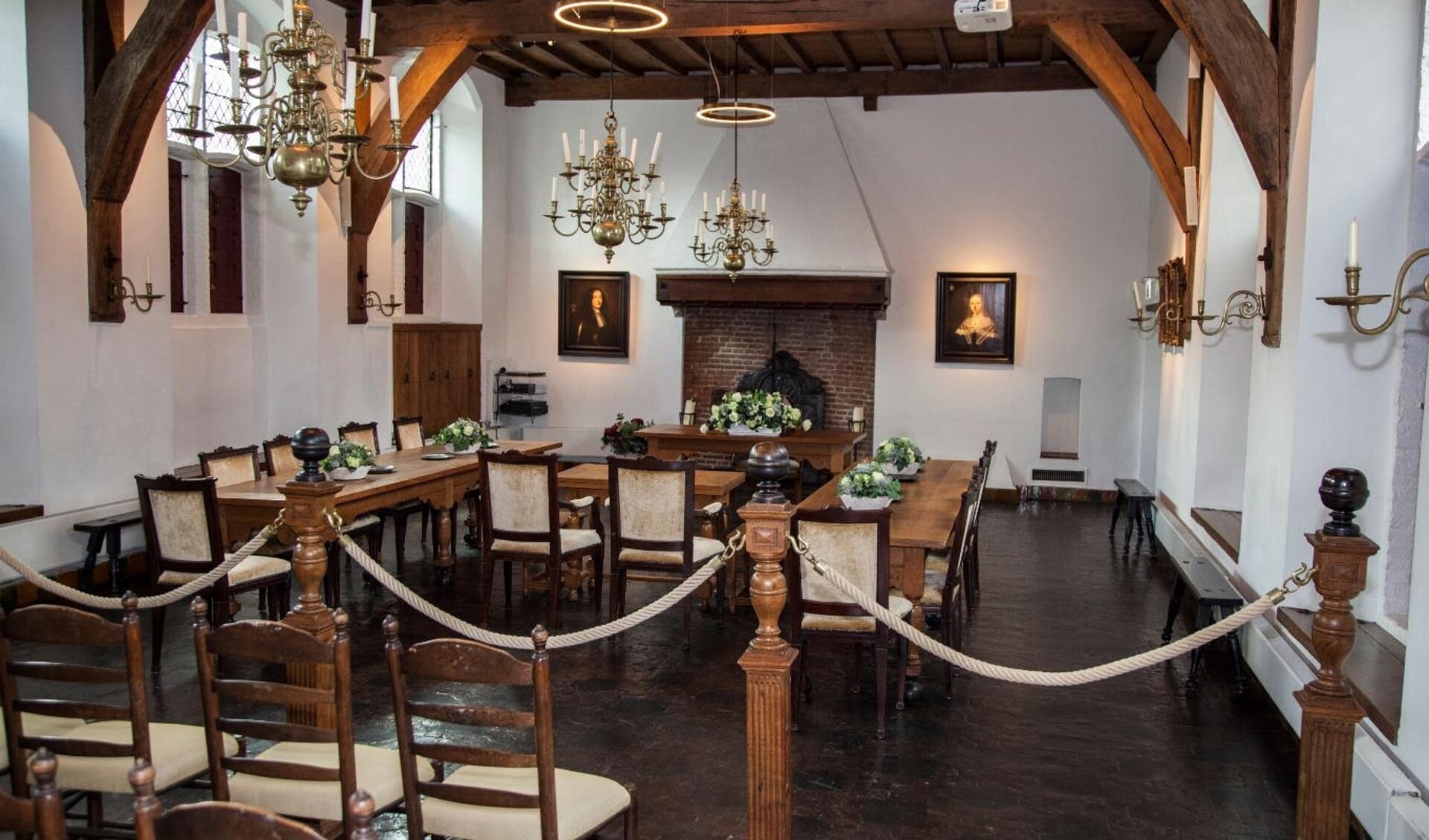 De refter van Museum Elburg. Foto: Barbara Koopmans