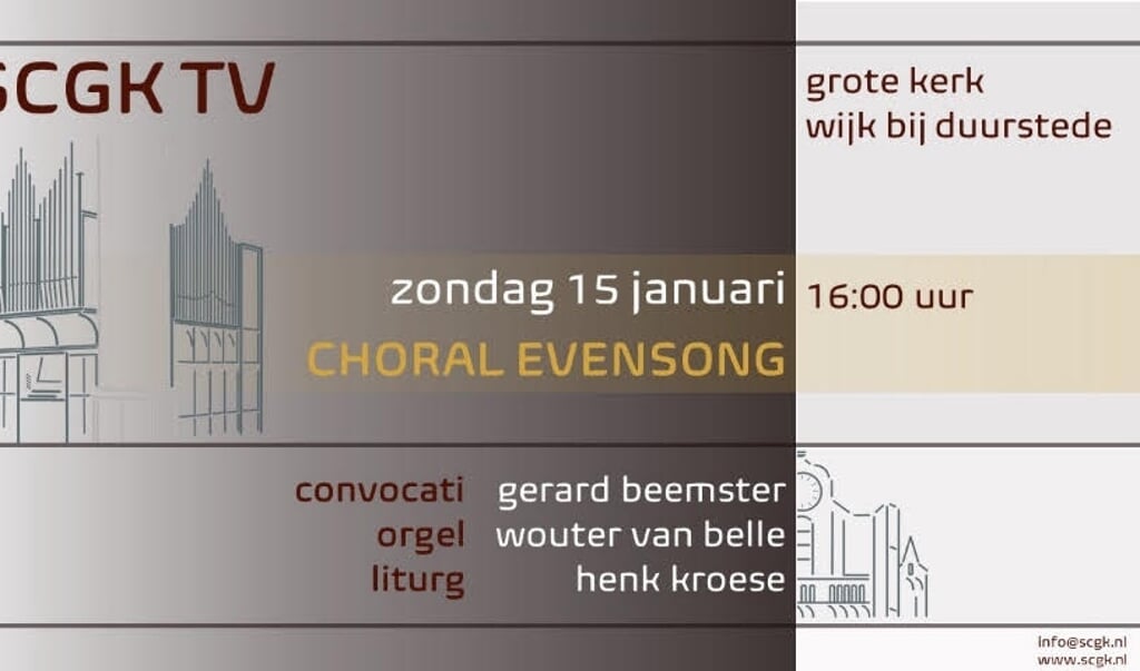 Choral Evensong met Convocati