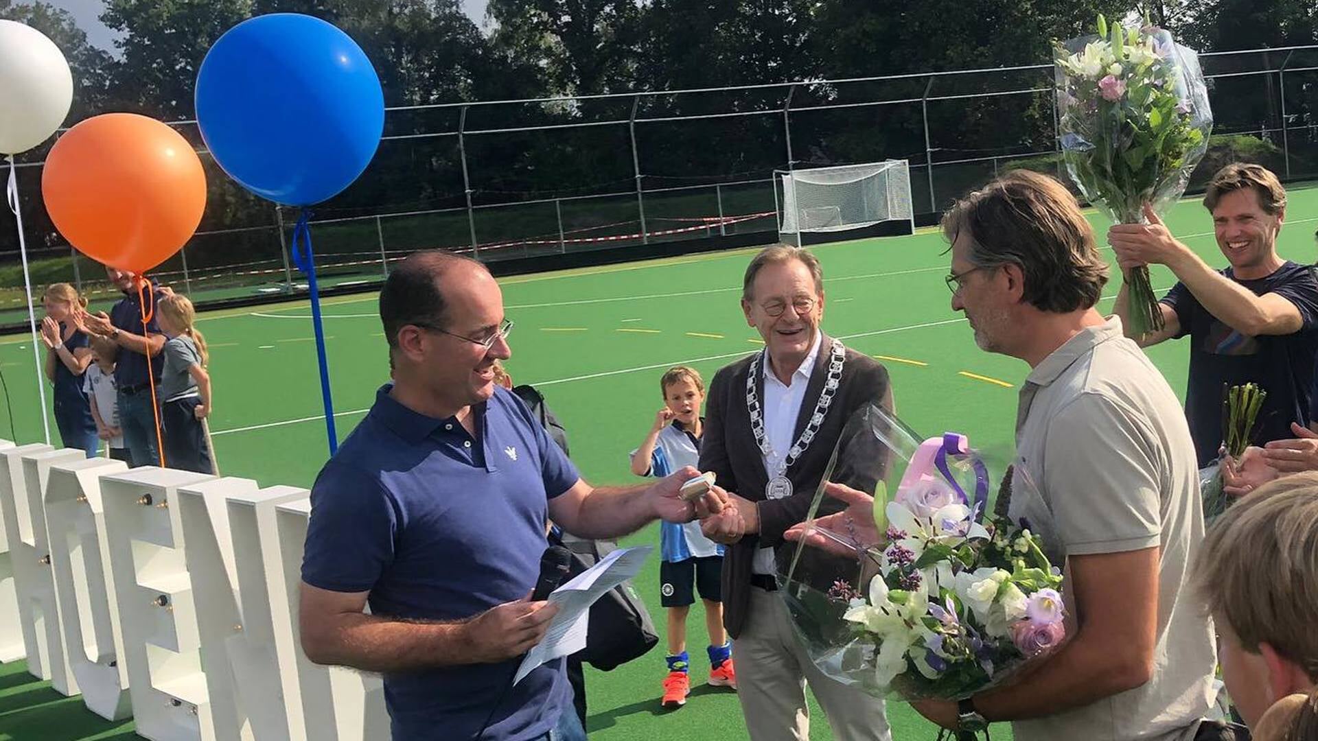 Bij de ingebruikname van de watervelde begin september is Joost Volkel benoemd tot lid van vedienste.