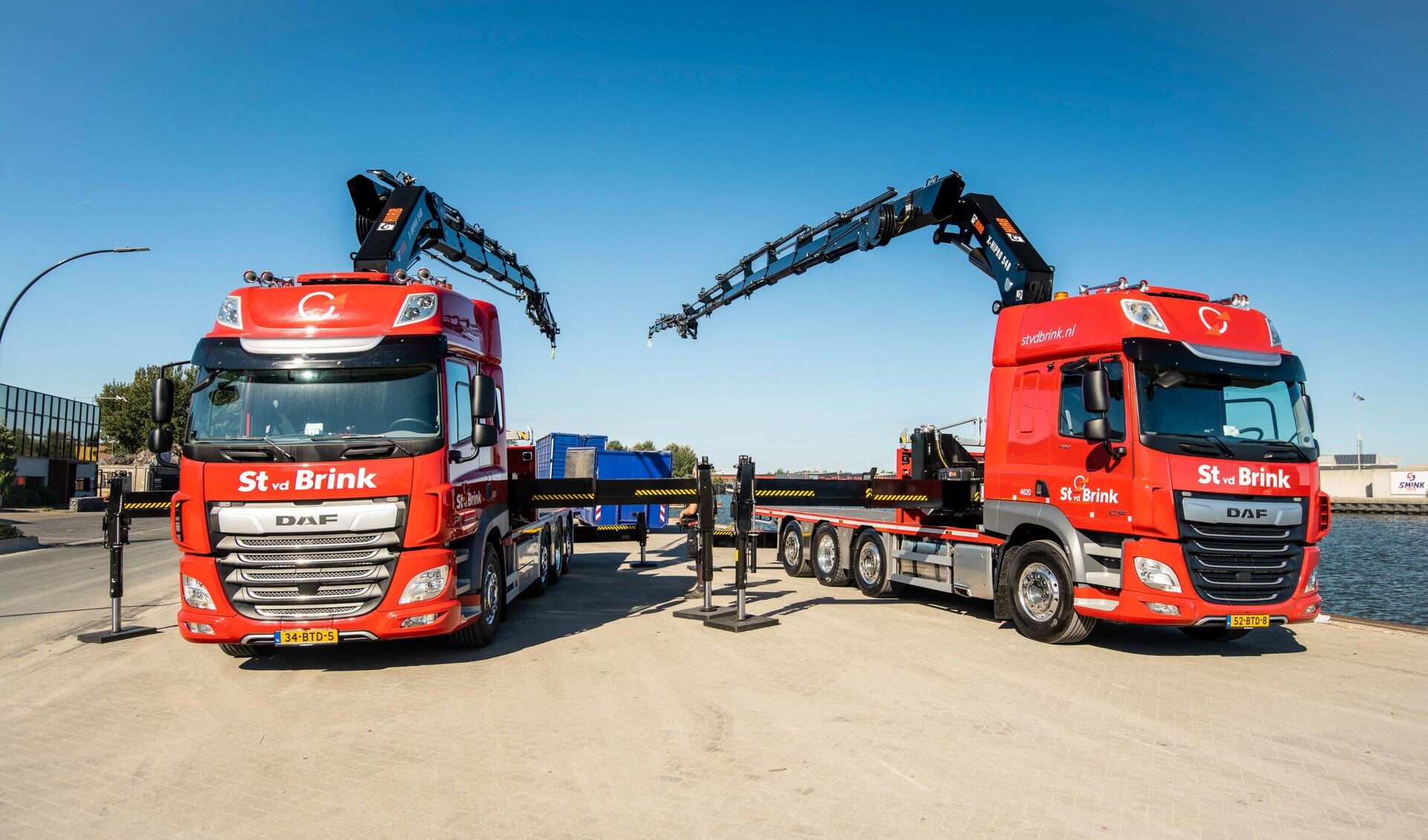 Transportbedrijf St vd Brink kondigt de overname van transportactiviteiten en de medewerkers van Jan Hofman Transport in Vroomshoop aan.