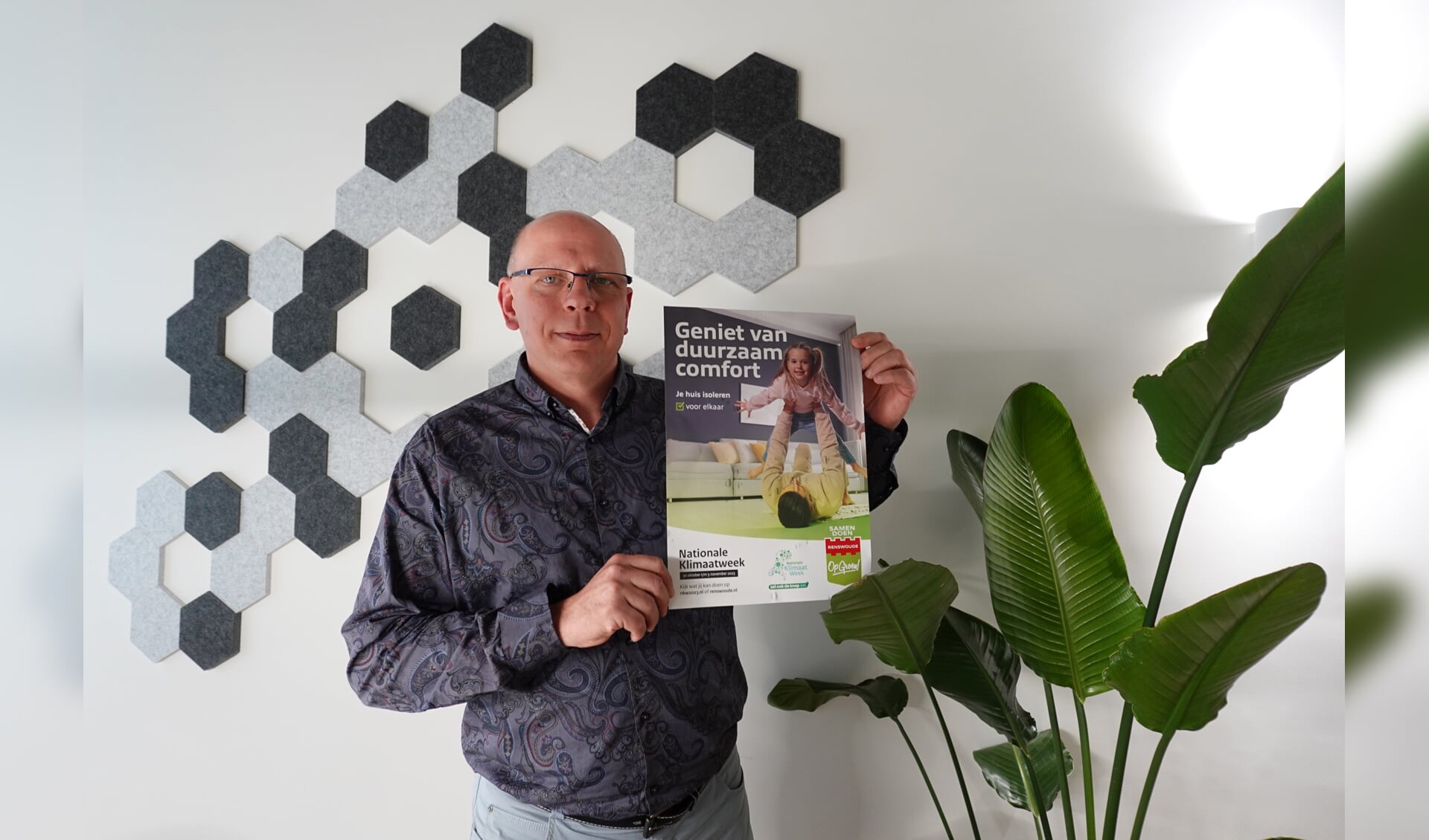 Pierre Koreneef is projectleider Warmtetransitie Particulier' binnen de gemeente Renswoude.