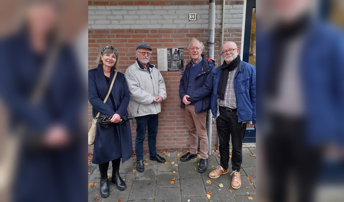 Vrijwilliglers van de poezieroute