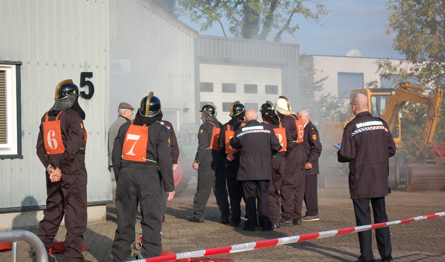 Verkenning van de brand