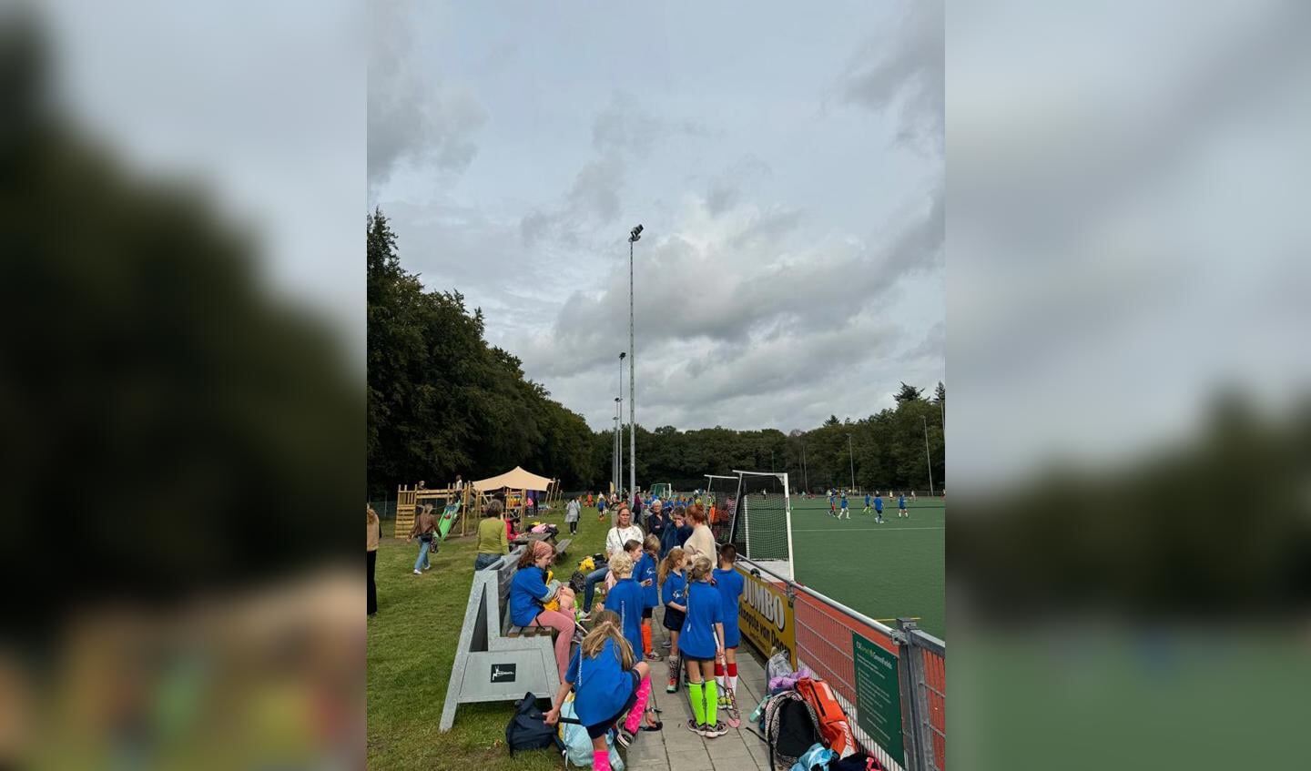 Het was een gezellige dag bij de Doornse Hockey Club