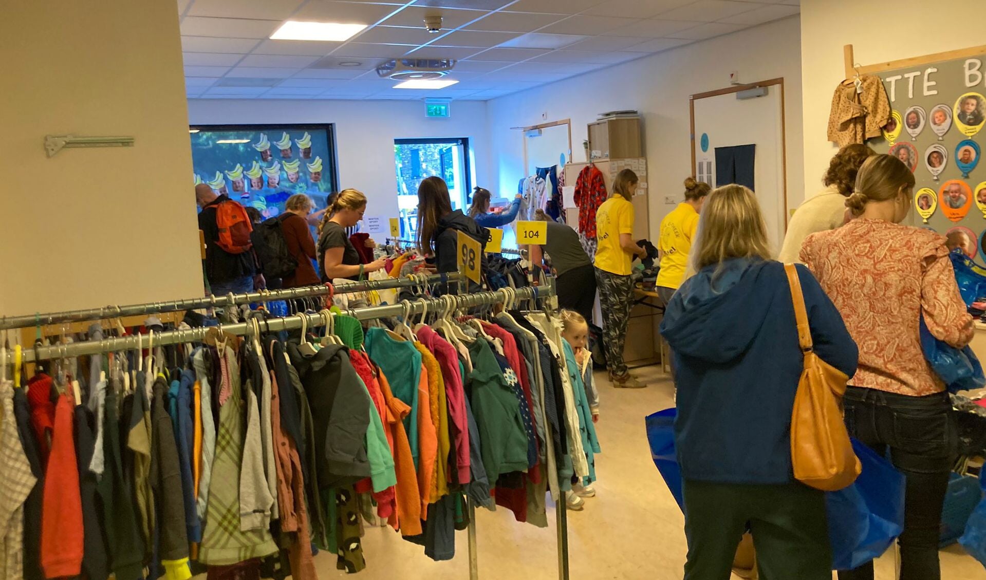 Shoppen tijdens de beurs