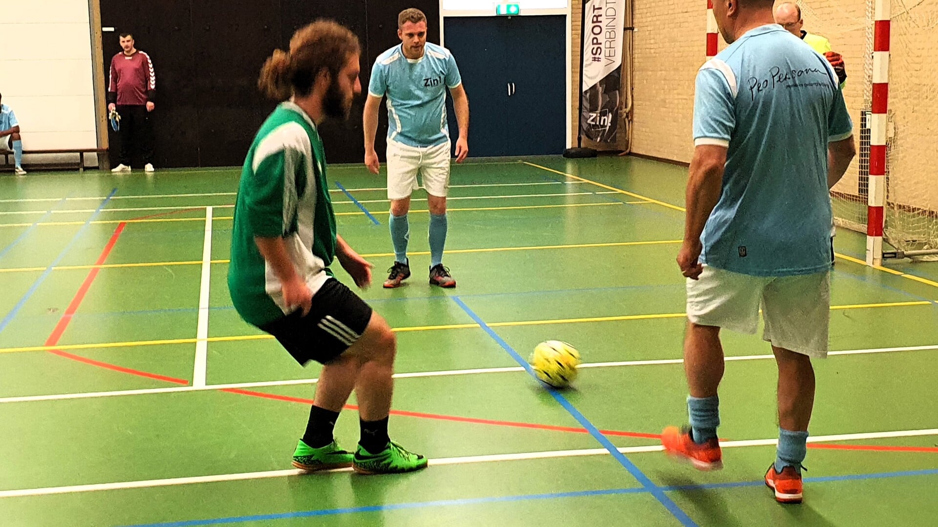 Bij Pro Persona in Wolfheze vond voor de derde keer het zaalvoetbaltoernooi plaats.