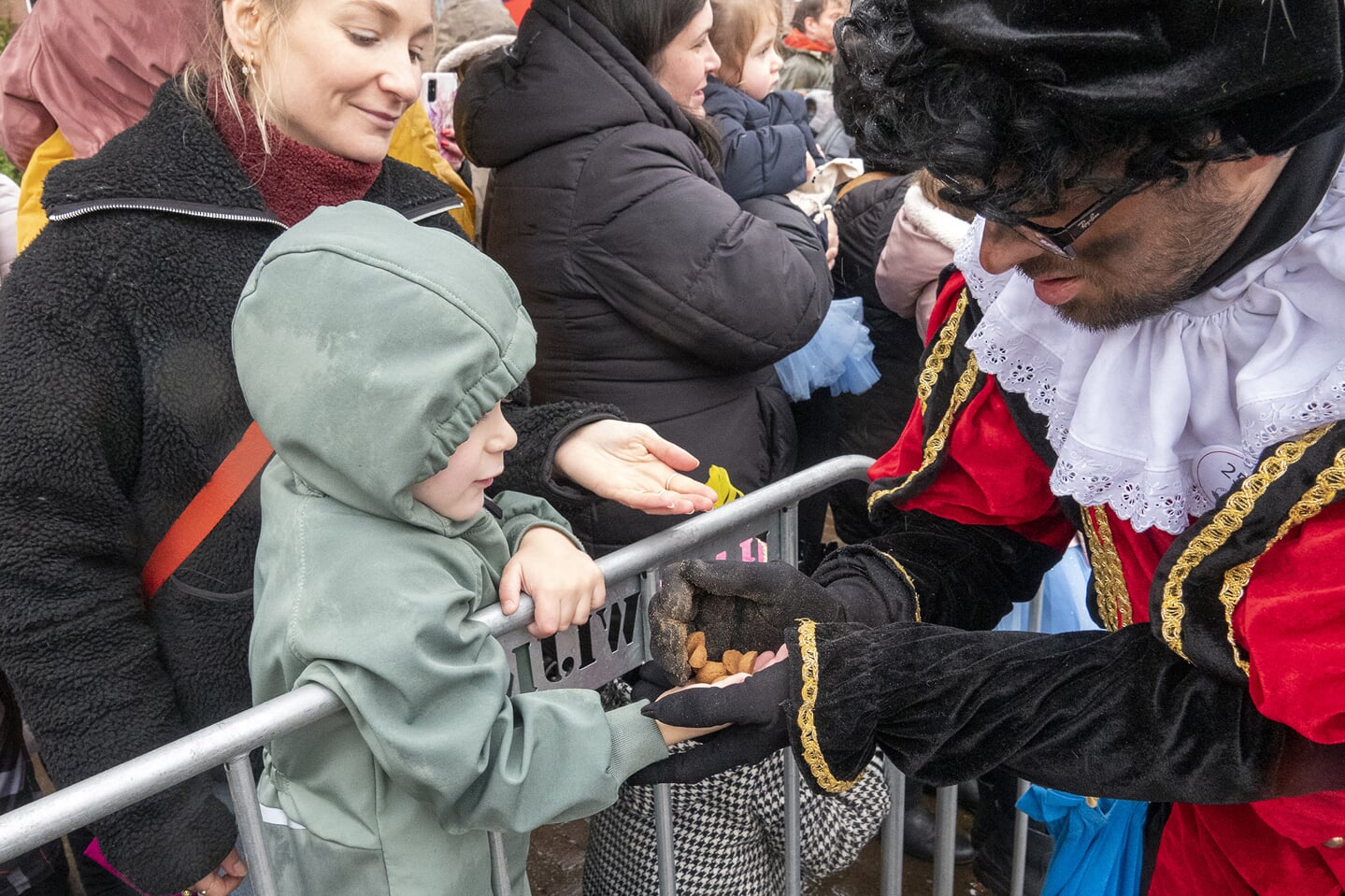 Intocht Sinterklaas in de Eemhaven Amersfoort