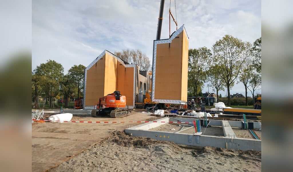 Op woensdagmiddag 1 november wordt de 8e woning toegevoegd