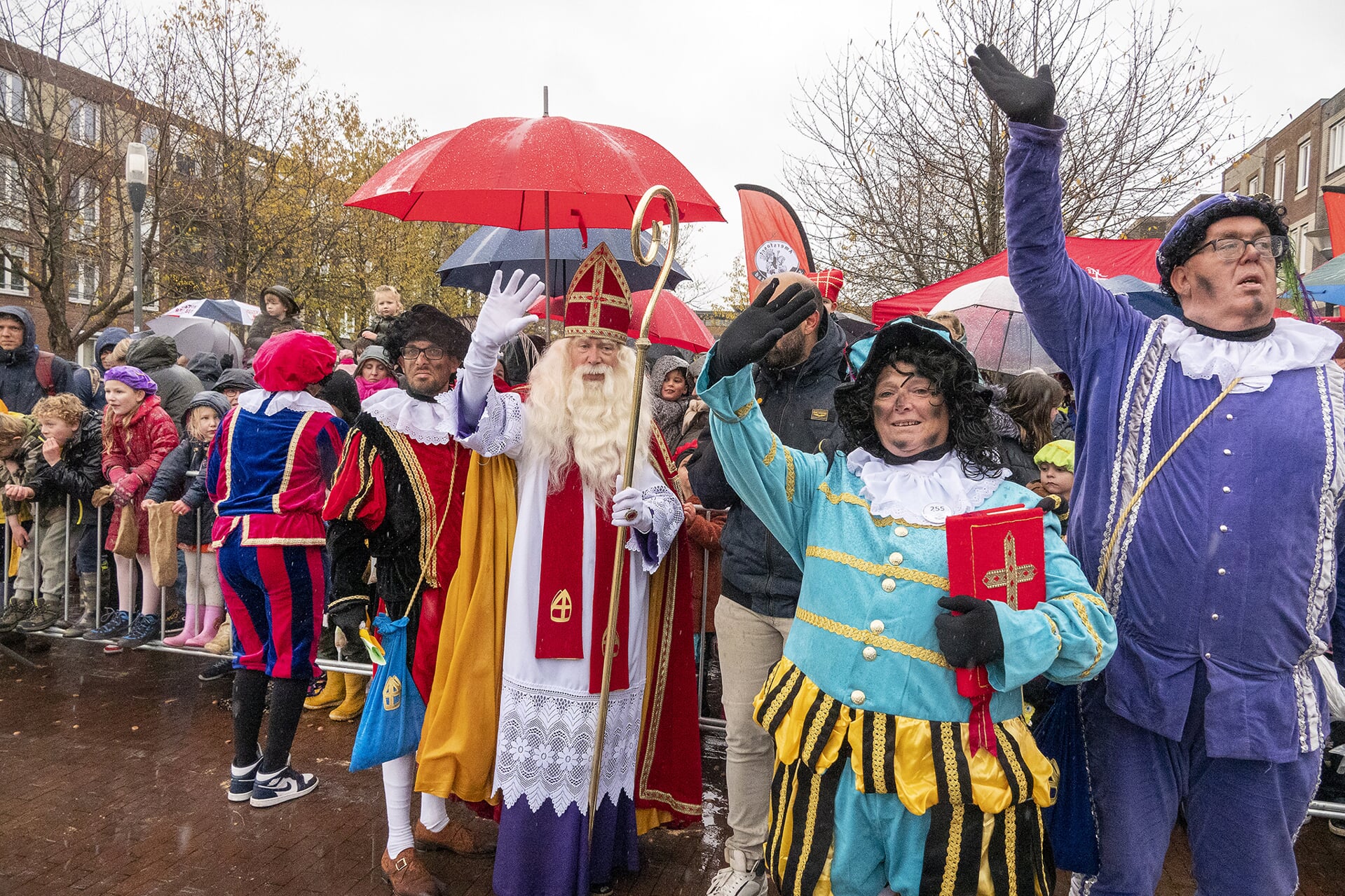 Intocht Sinterklaas in de Eemhaven Amersfoort