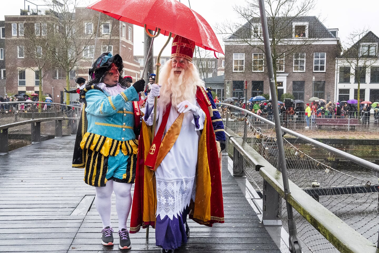 Intocht Sinterklaas in de Eemhaven Amersfoort